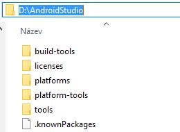 Android SDK Package folder
